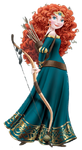 Merida with crown