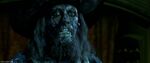 Hector Barbossa cursed by dark magic.