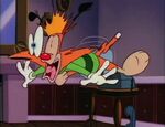 Bonkers as he appeared in his cartoon shorts.