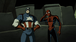 Spider-Man with Captain America