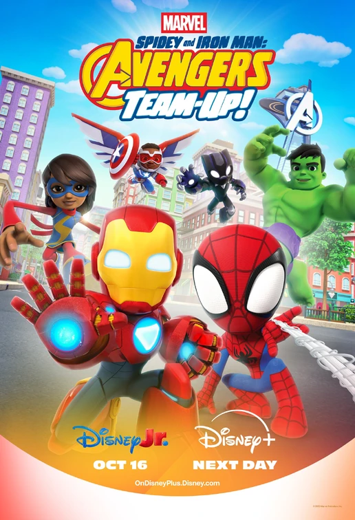 Marvel's Spidey and Iron Man Avengers Team Up! poster