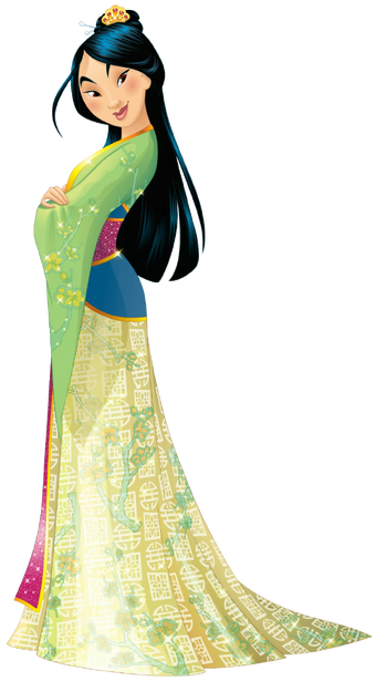 mulan ball gown