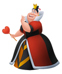 The Queen of Hearts in Kingdom Hearts Re:coded