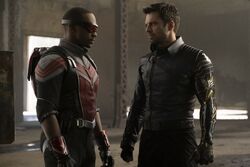 The Falcon and the Winter Soldier - 1x02 - The Star-Spangled Man - Photography - Sam and Bucky