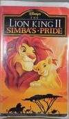 The Lion King II 1998 VHS