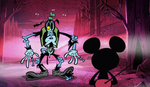 The Ghoul facing against Mickey