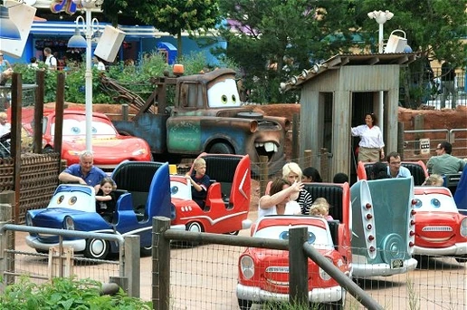 Cars attraction at WDSP