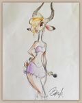 Gazelle artwork by Byron Howard