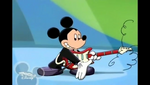 Mickey embarrassed