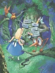 1995 illustration by Franc Mateu and Holly Hannon for a Teddy Slater book adaptation