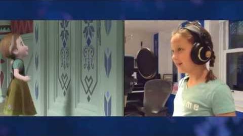 "Voices of Young Elsa & Anna" Clip - The Story of Frozen Making a Disney Animated Classic