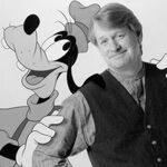 Bill Farmer with Goofy