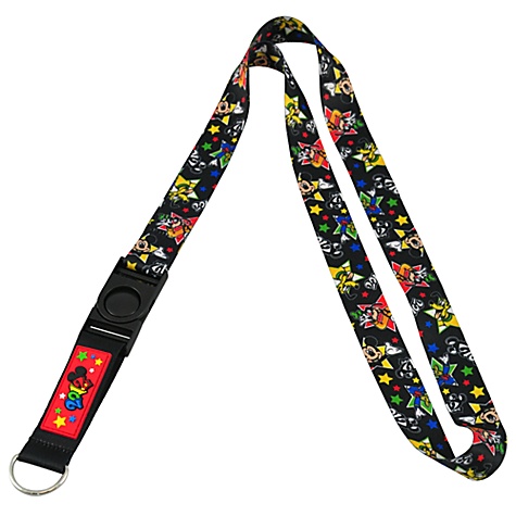 Walt Disney World Castle Pin Trading Lanyard/Bag Strap