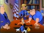 Bonkers with police officers.jpg (40 KB) Miranda with Bonkers, the chief, and Sgt Grating.