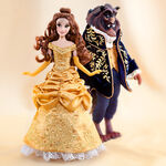 Disney Fairytale Designer Collection - Belle and the Beast Dolls