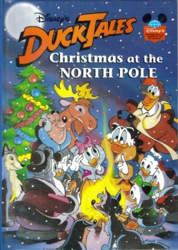 DuckTales Christmas storybook