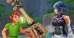 Peter and Aqua in Kingdom Hearts Birth by Sleep