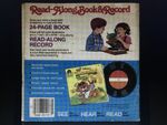 Back of cover 1985-1986 Disney Read-Along record editions (Wuzzles version)