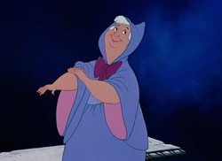 Fairy Godmother in the original film.