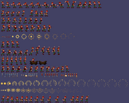 Lampwick sprite sheet.