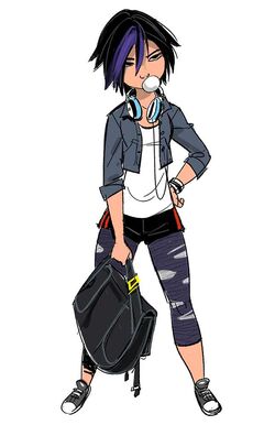 big hero 6 concept art gogo tomago