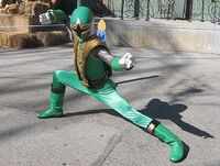 Cameron Watanabe/Green Samurai Ranger (from Power Rangers Ninja Storm)