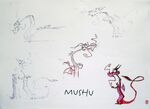 Mulan - Early Mushu Concept Sketch by Harald Siepermann - 7