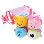 Pooh, Piglet, Mike, Sulley
