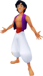 Aladdin as he appears in Kingdom Hearts