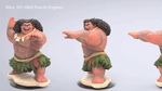 Cancelled Maui figure design