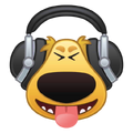 Disney Emoji Blitz - Headphones Dug - Unhappy Variation