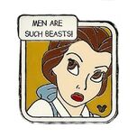 Disney Hidden Mickey Pin - Princess Quote Collection - Belle