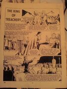 the king of treachery comic book