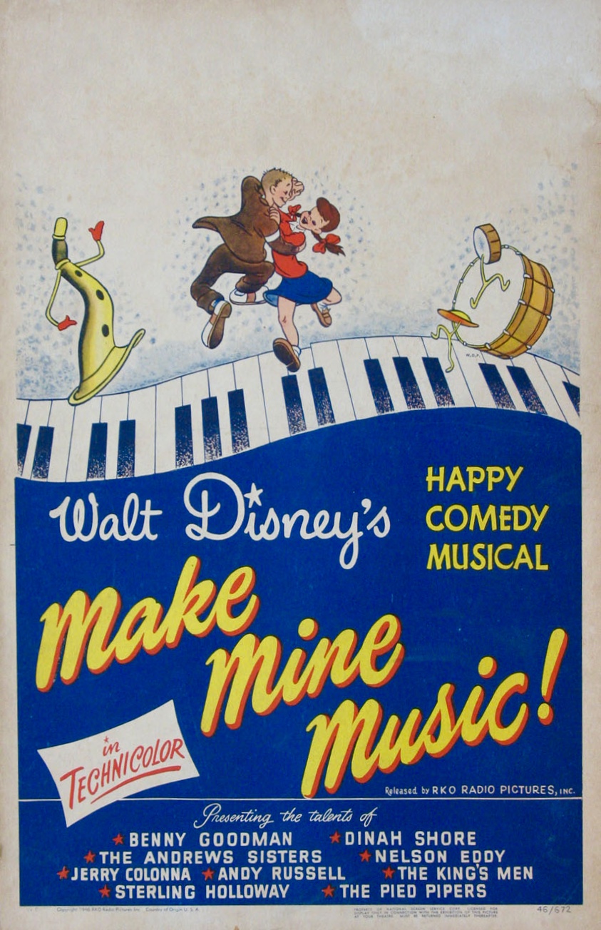 make mine music dvd