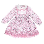 Vestido estampado de Maries por Angelic Pretty