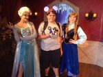Me, Anna, Elsa, and Sonic