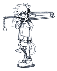 Sora (Early Concept) 1 (Art)