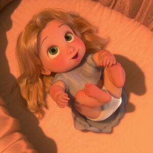 tangled baby