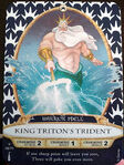 King Triton's card for Sorcerers of the Magic Kingdom