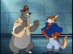 Don Karnage with Baloo