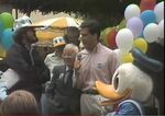 Wayne Allwine, Clarence Nash, and Tony Anselmo's first public performance of Donald Duck's voice under Nash's supervision.