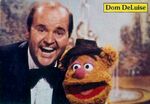 Dom DeLuise with Fozzie Bear