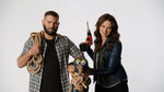 Guillermo Diaz and Katie Lowes