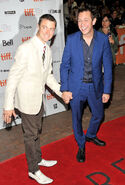 Sean Gunn and his brother, James attending the 2010 Toronto International Film Fest.