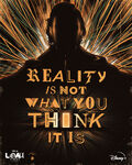 Loki S2 Reality is not what you think it is poster