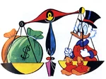 ScroogeWeighGiovan.jpg (179 KB) Scrooge McDuck drawn by Giovan Battista Carpi