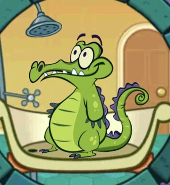 Swampy In-game Appearance