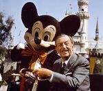 Mickey Mouse with Walt Disney