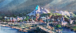 Concept Art For "World Of Frozen" on "Adventure Bay"