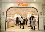 Entrance to the Disney Store in the Harajuku shopping district of Tokyo, Japan